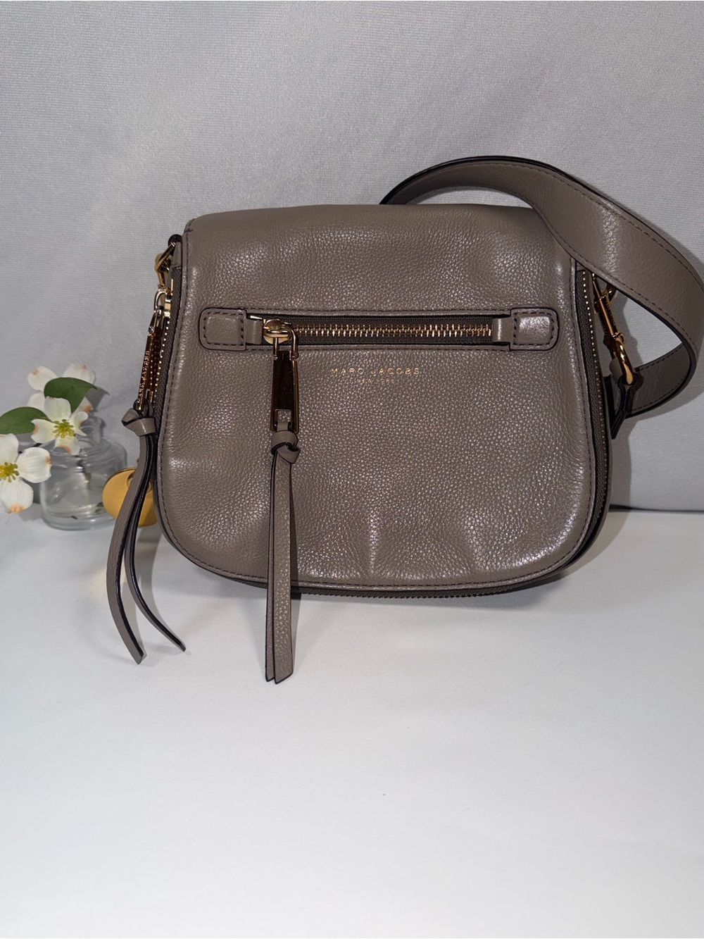 Marc Jacobs Recruit Nomad Crossbody Bag - Mink Taupe